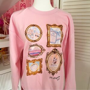Pink Graphic Women Sweater